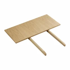 Online FDB Møbler C35S iläggsskiva 95x45 cm Oak nature waterbased laquer