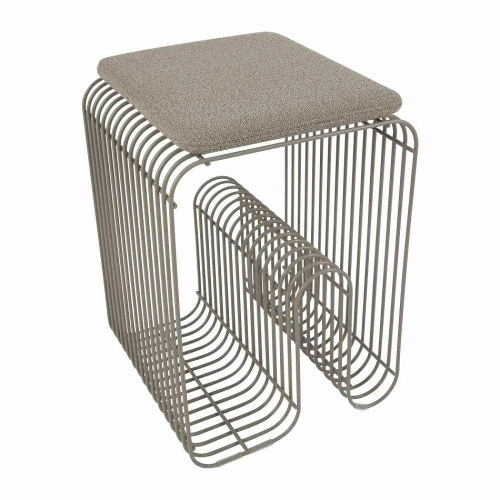 AYTM Curva sittdyna för Curva pall 27x32 5 cm Taupe