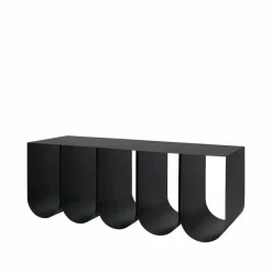 Kristina Dam Studio Curved bänk Black