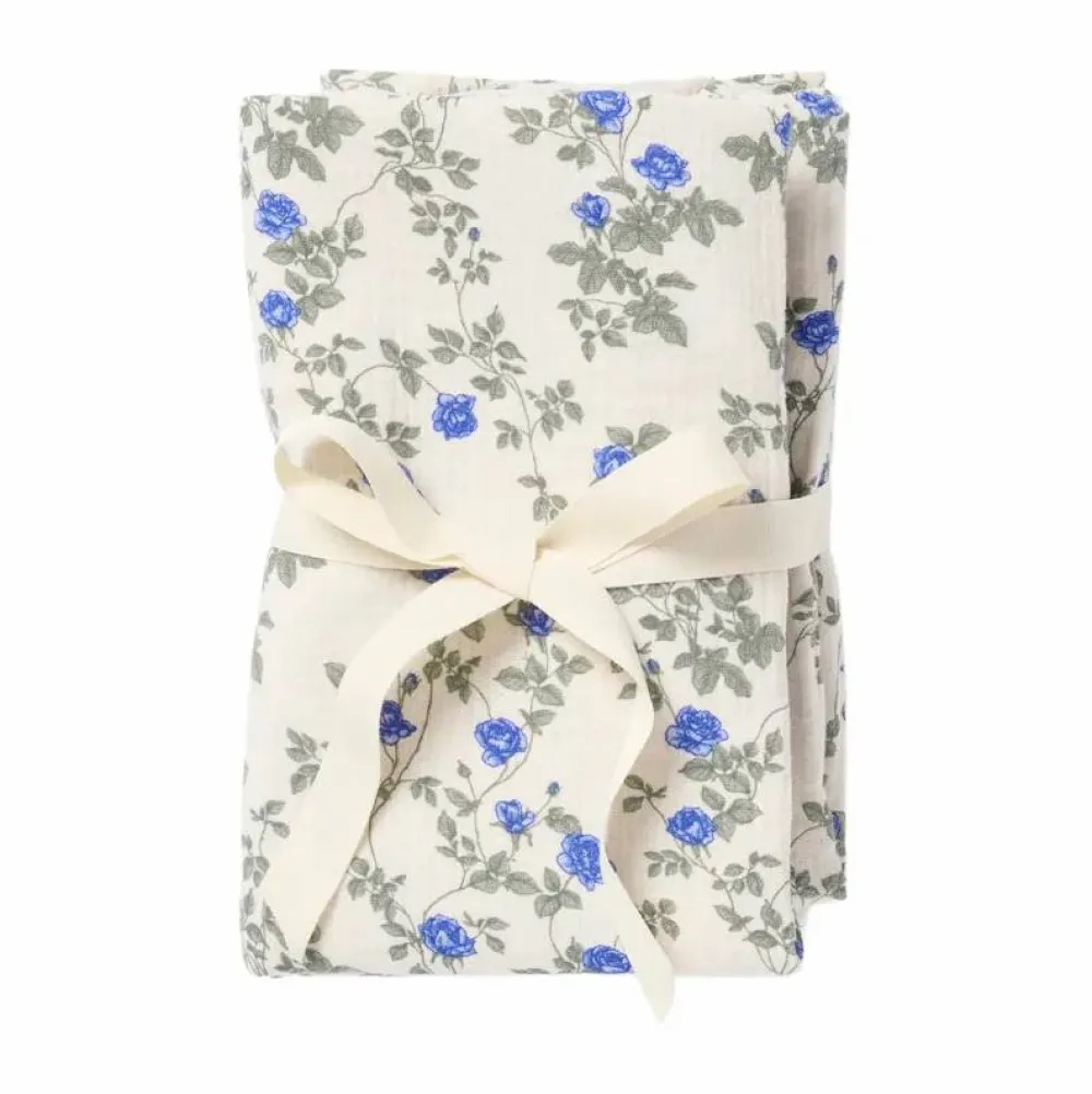 Online Garbo&Friends Dainty Muslin filt liten 2 delar 60x60 cm