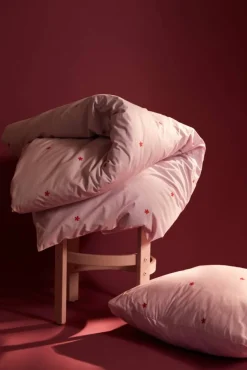 Best Juna Daisy bäddset 220x220 cm Pink-röd