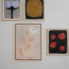Fine Little Day Dandelion poster 40x50 cm Gul-svart
