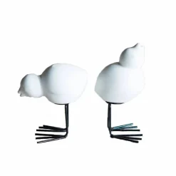 Discount DBKD Swedish Birds påskdekoration 2-pack White