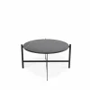Outlet OX Denmarq Deck soffbord marmor svart svart stativ