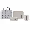 Design Letters barnservis set I