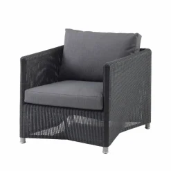 Sale Cane-line Diamond loungefåtölj weave Natté graphite