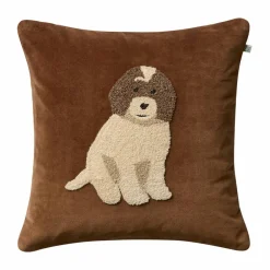 Hot Chhatwal & Jonsson Doodle kuddfodral 50x50 cm Cognac