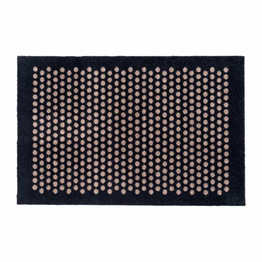 Discount tica copenhagen Dot dörrmatta Black-sand 60x90 cm
