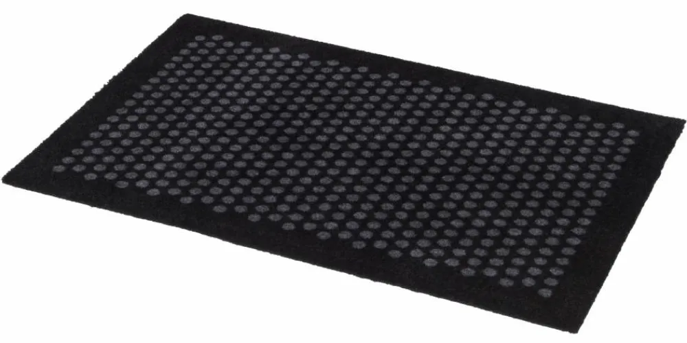 New tica copenhagen Dot dörrmatta Black 60x90 cm
