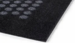 tica copenhagen Dot dörrmatta Black 40x60 cm
