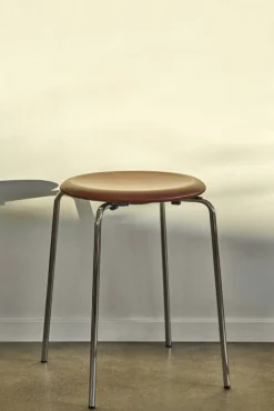 Online Fritz Hansen Dot pall läder Chestnut