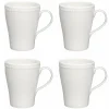 Scandi Living Dots mugg 35 cl 4-pack Cremevit