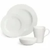 Scandi Living Dots tallrik 28 cm 4-pack Cremevit