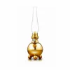 Karlskrona Lampfabrik Dragsö fotogenlampa 38 cm Mässing