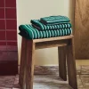 Clearance Scandi Living Drift handduk 50x70 cm Grön-lila