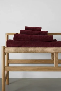 Clearance Scandi Living Drift handduk 30x50 cm Röd