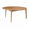Sale FDB Møbler D102 Søs soffbord Ø85 cm Oak solid oiled