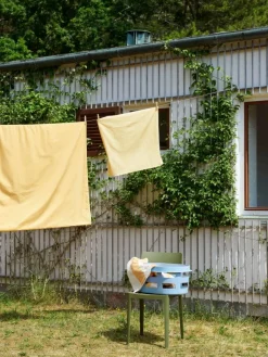Discount HAY Duo påslakan 150x210 cm Golden yellow