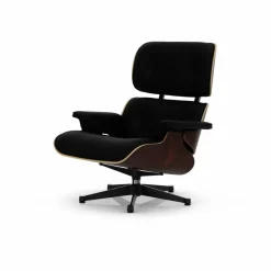 Discount Vitra Eames Lounge Chair New Dimensions 66 Nero-05 santos palisander-pol. steel-black