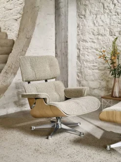 Vitra Eames Lounge Chair & Ottoman new dimensions 68 Chocolate-05 santos palisander-pol. steel