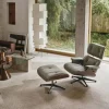 Outlet Vitra Eames Lounge Chair & Ottoman new dimensions 68 Chocolate-32 walnut dark-pol. steel