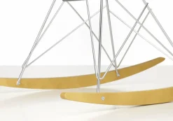 Vitra Eames Plastic Armchair RE RAR gungstol 41 pale rose-chrome-golden maple