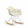 Outlet Vitra Eames Plastic Armchair RE RAR gungstol 11 pebble-chrome-golden maple