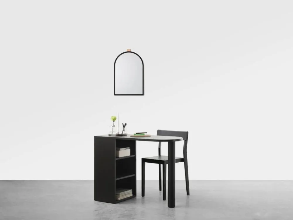 A2 Echo väggspegel Svart 43x63 cm
