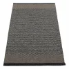 Outlet Pappelina Edit plastmatta 70x120 cm Black