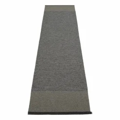 Best Pappelina Edit plastmatta 70x300 cm Black
