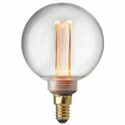 Discount Globen Lighting E14 LED laser filament glob 8 cm E14