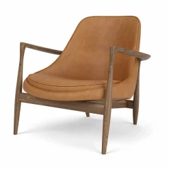 Audo Copenhagen Elizabeth loungefåtölj Dunes 21000-valnöt