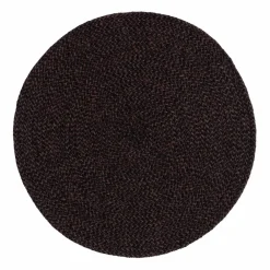 New Dixie Ella bordstablett Ø38 cm Brun-svart