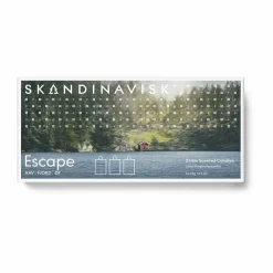 Skandinavisk ESCAPE mini dofljus gåvoset 3 delar 65 g