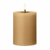 Hot ester & erik blockljus LED 27 Almond butter 10 cm