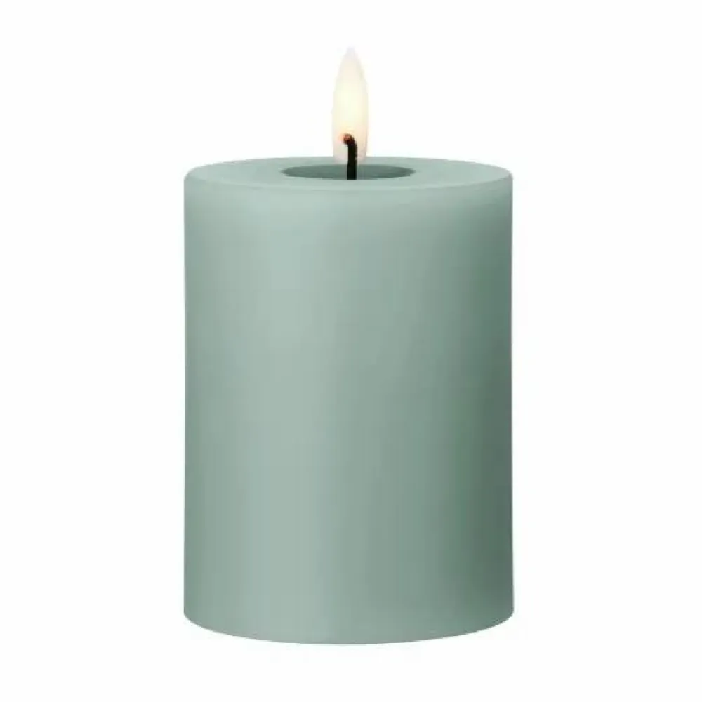 ester & erik blockljus LED 67 Jade stone 10 cm