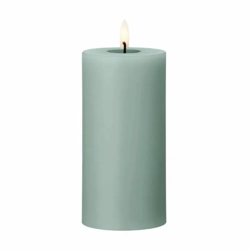 ester & erik blockljus LED 67 Jade stone 15 cm