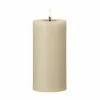 Hot ester & erik blockljus LED 14 Pale ginger 15 cm