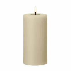Hot ester & erik blockljus LED 14 Pale ginger 15 cm