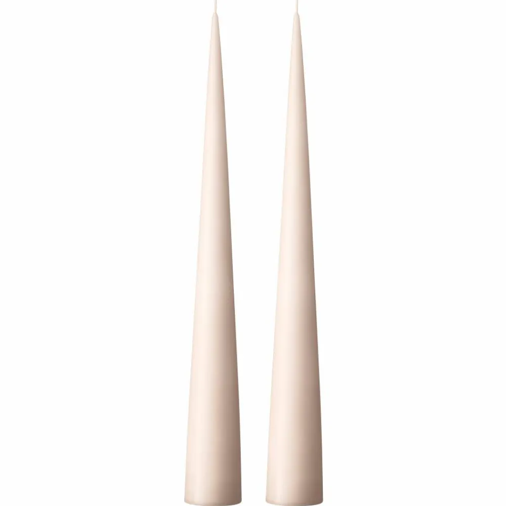 ester & erik konljus 37 cm 2-pack matt Linen grey 22