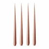 ester & erik ljus 4-pack matt rosy caramel 42 cm