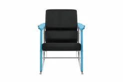 Hot Hem Experiment 502 loungefåtölj Blue-black leather