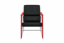 Hem Experiment 503 loungefåtölj Red-black leather