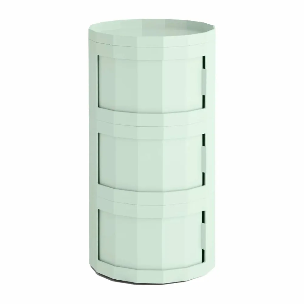 New HAY Facet Cabinet 30 sidobord Soft mint
