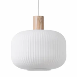 Best Scandi Living Fair taklampa Ø30 cm Frostat glas-ask