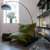 Clearance Fatboy Original Slim Velvet sittsäck Recycled deep green