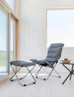 Hot Fiam Fiesta Soft solstol Antracit-aluminium