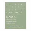Skandinavisk Fjord doftljus med lock 65 g