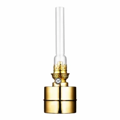 Karlskrona Lampfabrik Flaggskär fotogenlampa mässing