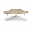 Hot Swedese Flower mono bord 107x114 cm H39 Ek lackad-nutmeg RAL1019